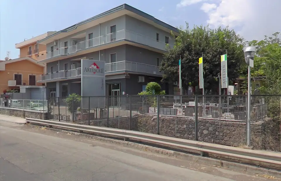 Sede Artesole a Giarre per la lavorazione della pietra lavica dell’Etna