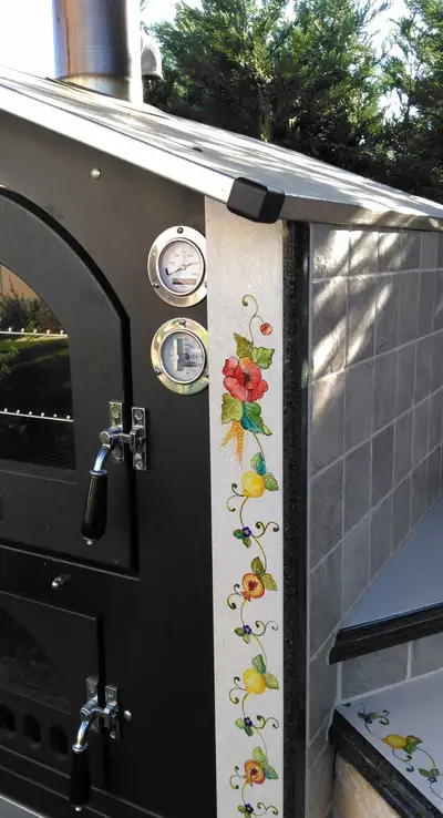barbecue in muratura smontabile con forno pizza