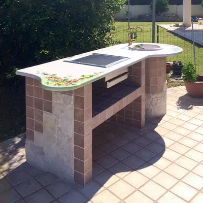 Barbecue con grill