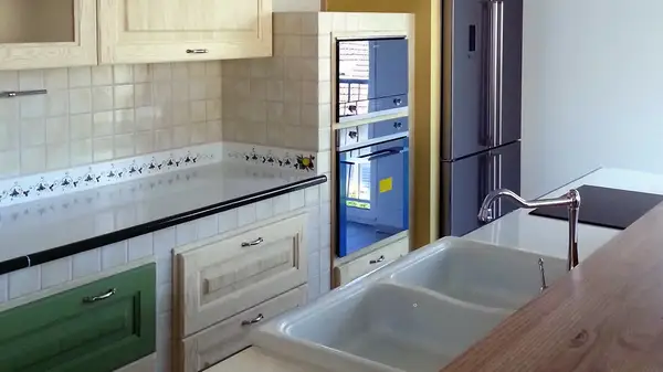 Cucina Moderna Cucina in muratura moderna con isola