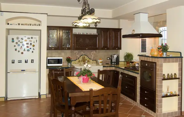 Grande cura dei particolari cucine in muratura particolari