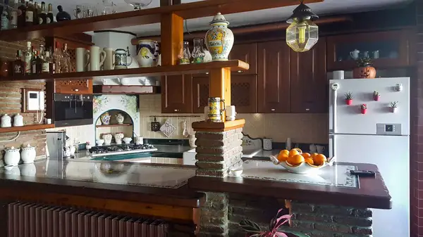 Cucina Campania Cucina Campania in muratura smontabile