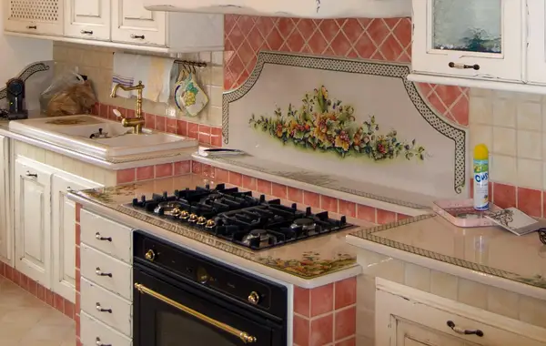cucine personalizzate su misura, piano cottura ribassato
