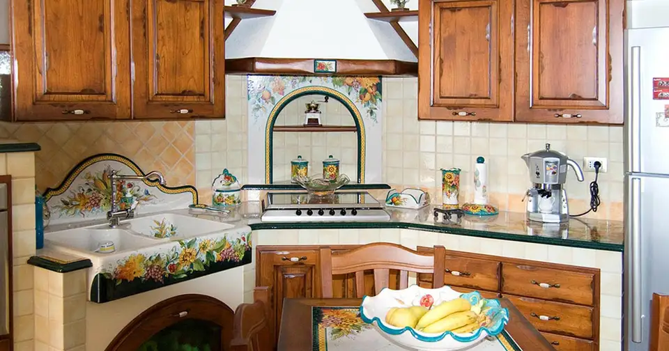Cucina Fantastica cucina in muratura fantastica