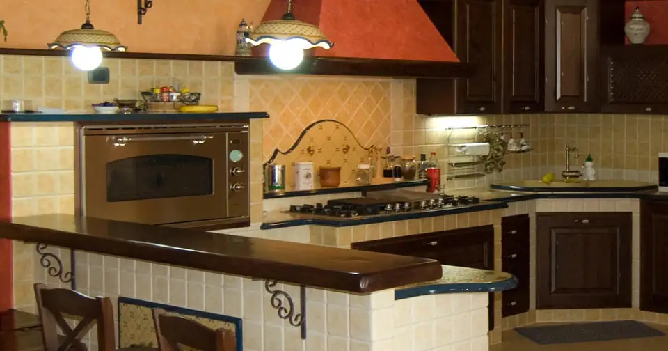 cucina in muratura valtellina