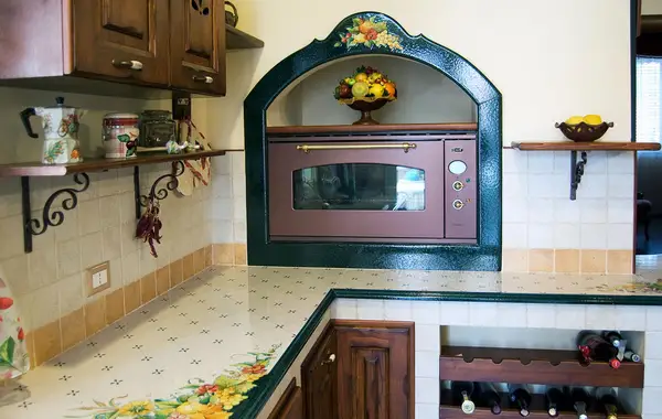 forno largo grande da incasso