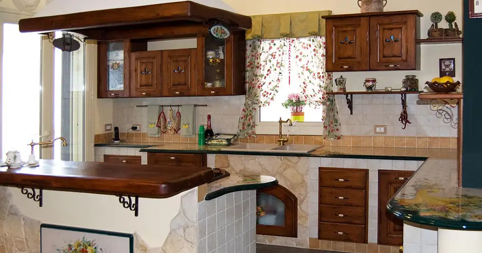 cucina in muratura lombardia
