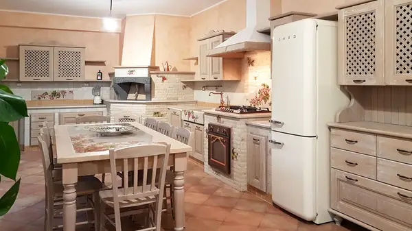 Cucina Siciliana Angolare cucina angolare dallo stile siciliano realizzata su misura