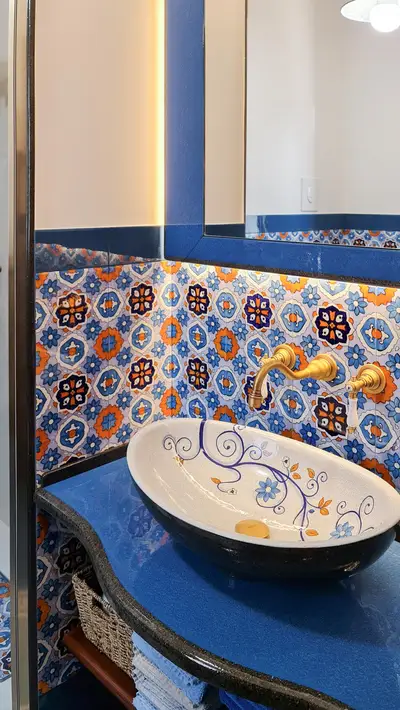 Bagno realizzato su misura su progettazione
