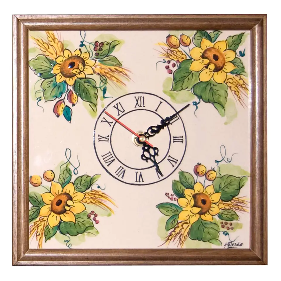 Orologio da parete design siciliano