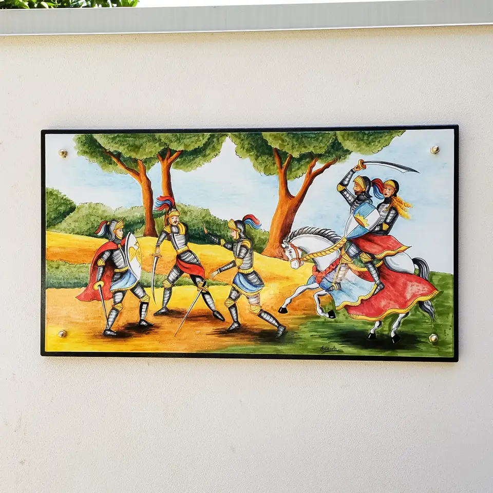 Paladini Siciliani decorati a mano