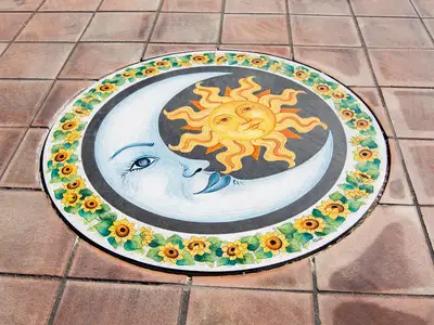 Inserto in pietra lavica per pavimenti