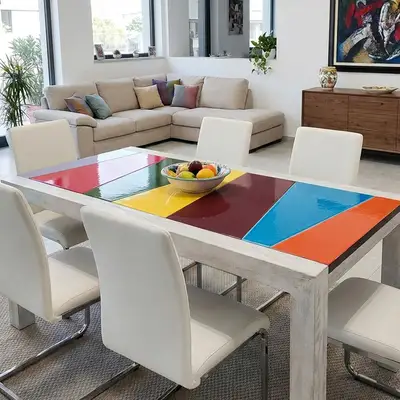 tavolo pietra lavica colori moderni