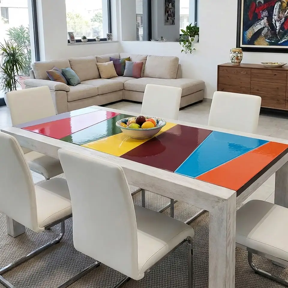 tavolo pietra lavica colori moderni