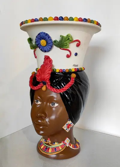 testa di moro donna stile caltagirone