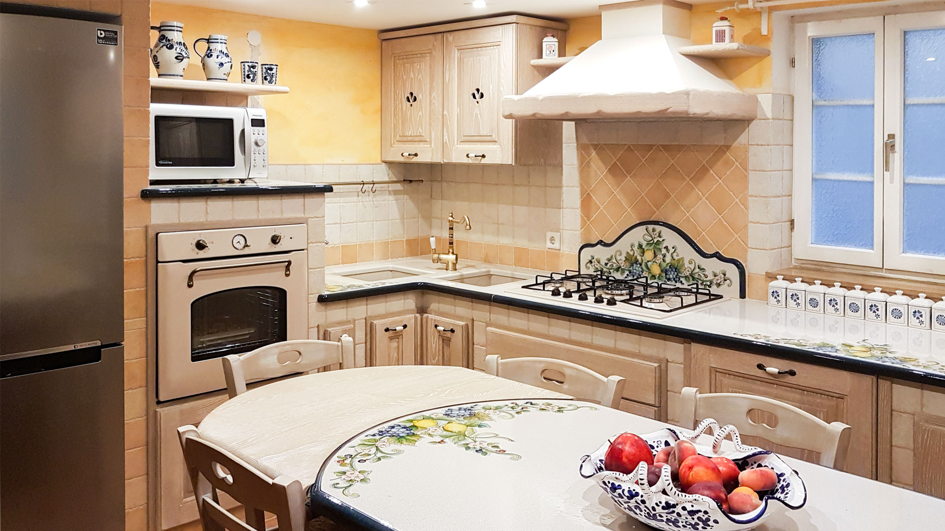 Cucina in muratura smontabile modello Verona