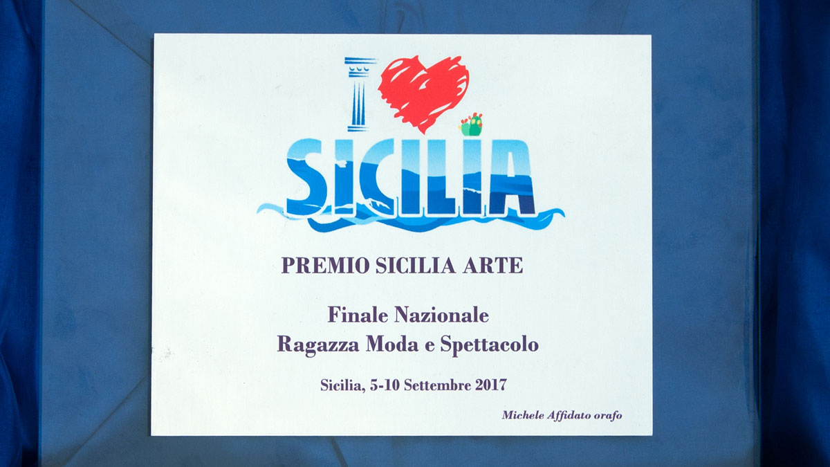 premio Sicilia Artesole Finale Nazionale Ragazza Moda e Spettacolo
