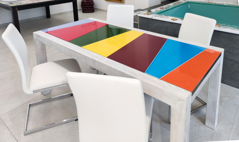 tavolo pietra lavica colori moderni